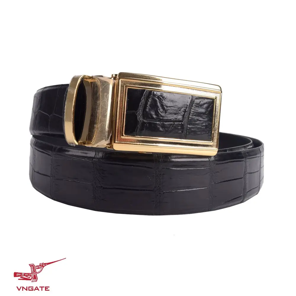 Высококачественный новый дизайн мужской ремень из натуральной кожи страуса