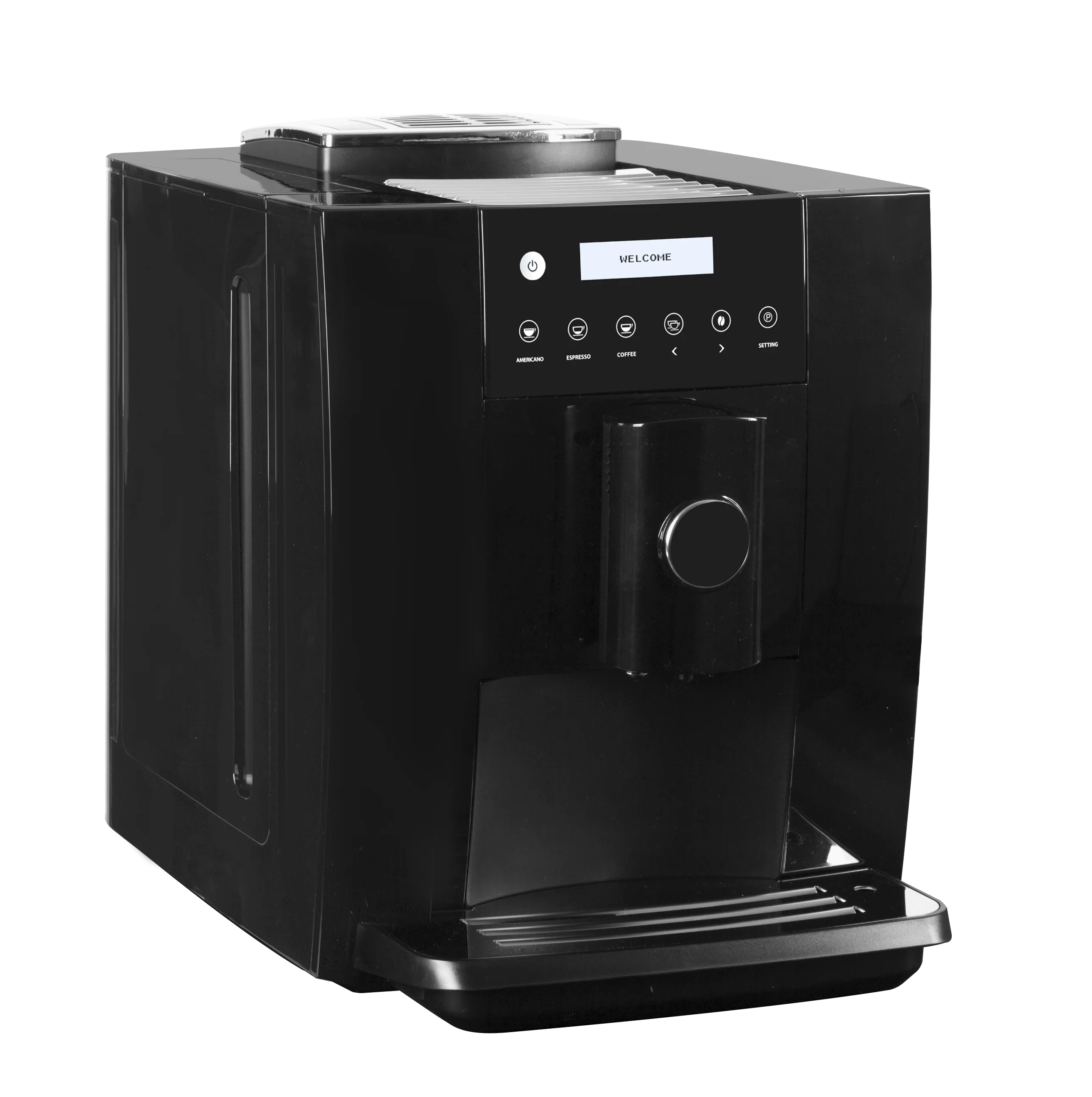 
Italian Design One Touch Cappuccino/Espresso/Long Coffee Automatic Espresso Machine 