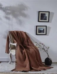 Hotel Blanket, Camel Blanket, Wool Blanket