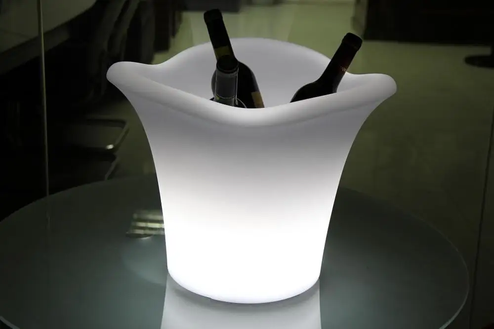  Пластиковая бутылка для напитков вина пива светящаяся подсветка armand de brignac светодиодное ведро льда шампанского