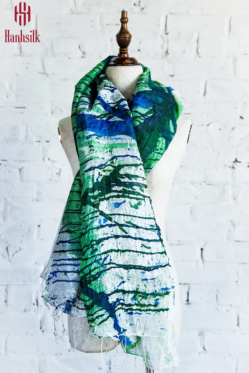 
Best selling silk scarf 100% natural silk, many colors to choose made in Vietnam 