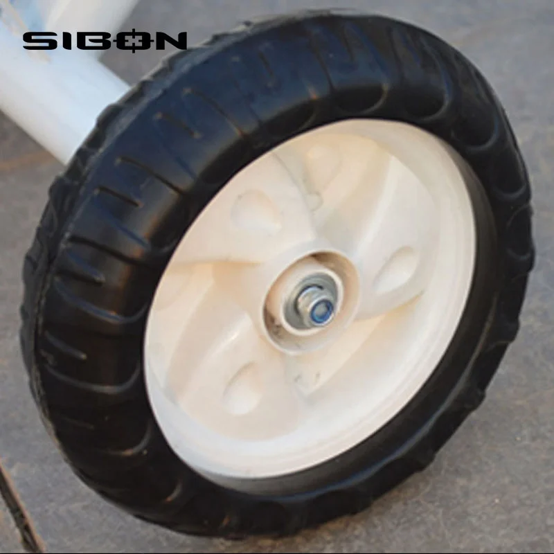
SIBON B0120101 white color cheap promotional steel frame plastic pedal chinese manufacturer triciclo tricycles kids 