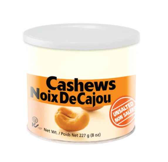  Несоленые жареные орехи кешью здоровый легко носить с собой