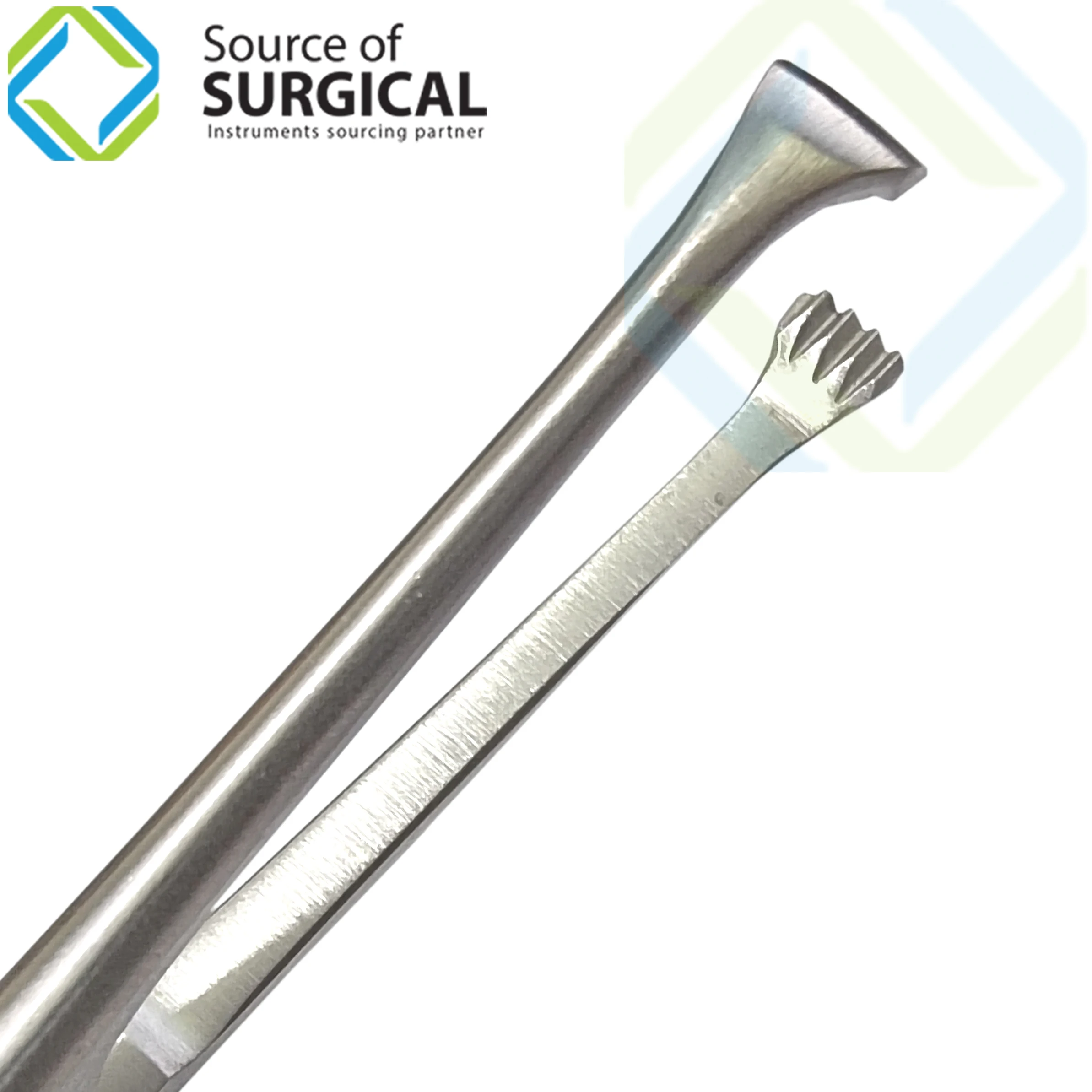 Пинцет для салфеток Allis 4X5 зубцов