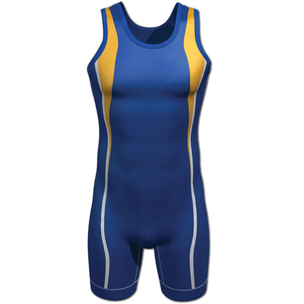 Sublimation youth wrestling singlet with wrestling gear wrestling uniform