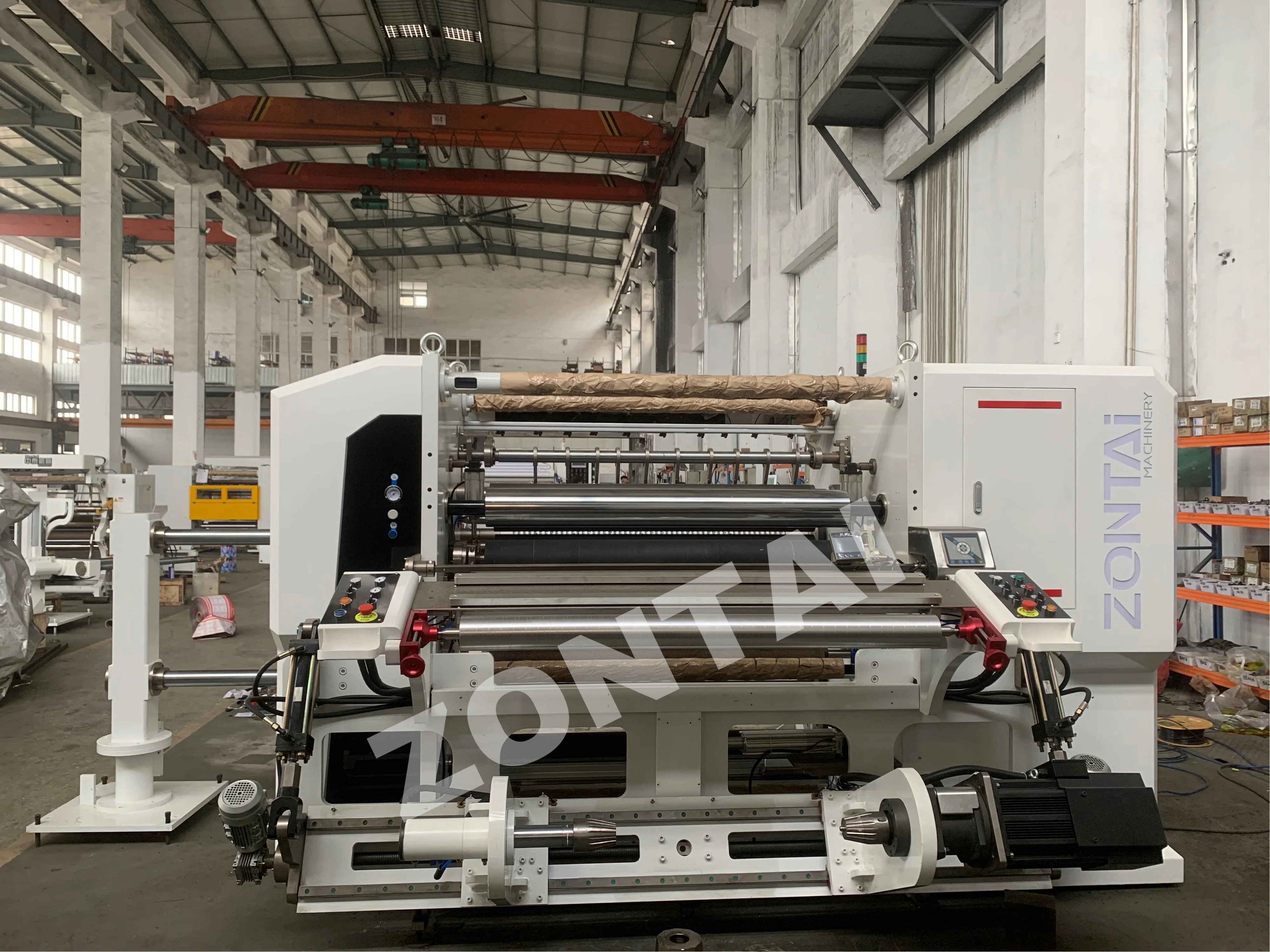 ZONTAI Plastic Film High Speed Slitting Rewinding Machine (ZTM-C) Slitting Rewinder 1600mm