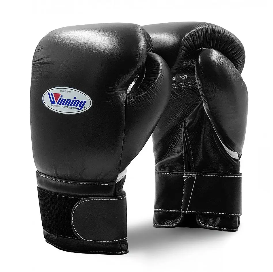 Winning Training Velcro Boxing Gloves Velcro Training and Sparring Boxing Gloves