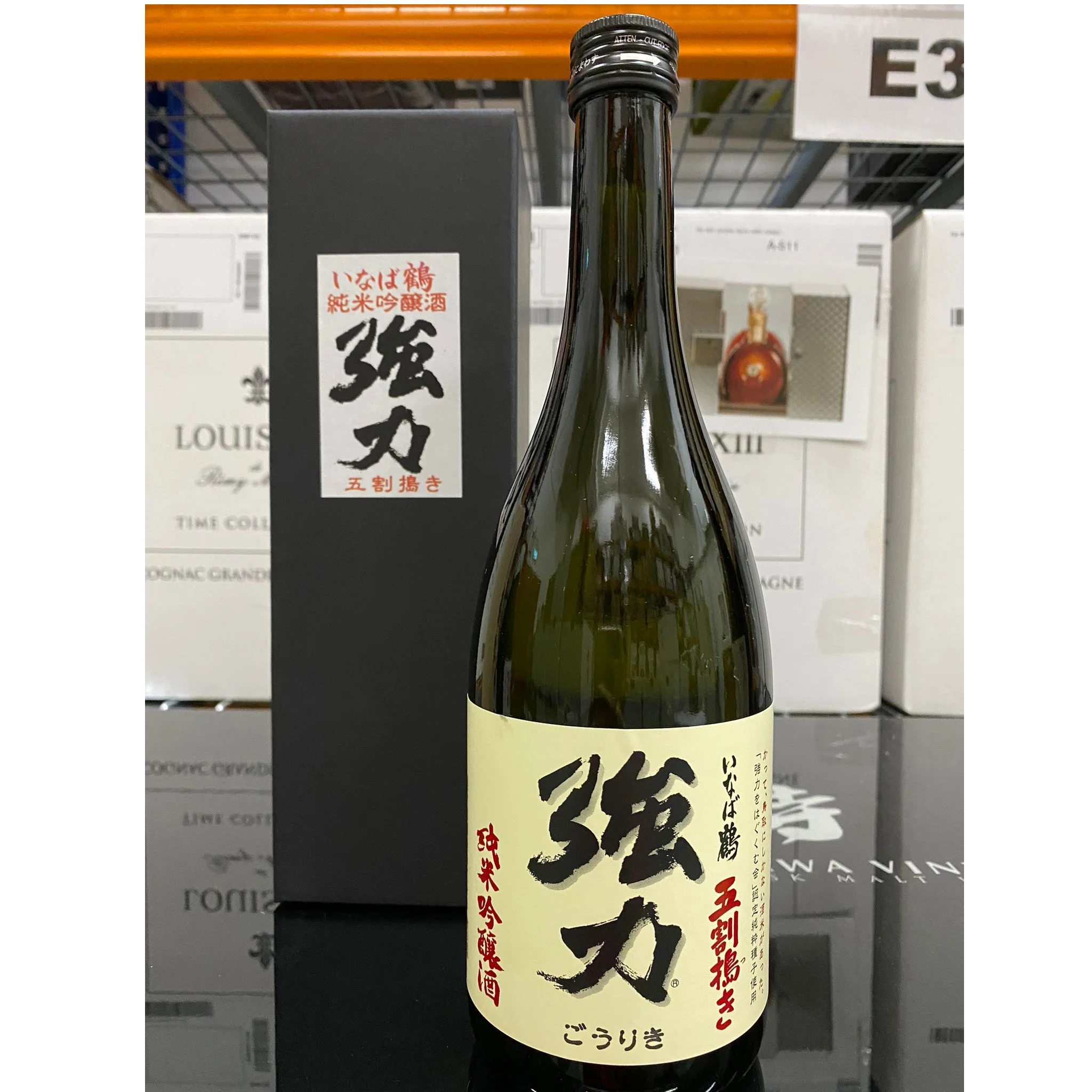 Хит продаж, рисовый ингредиент Inaba Tsuru Gouriki Junmai Ginjo, 720 мл, японские спиртовые напитки