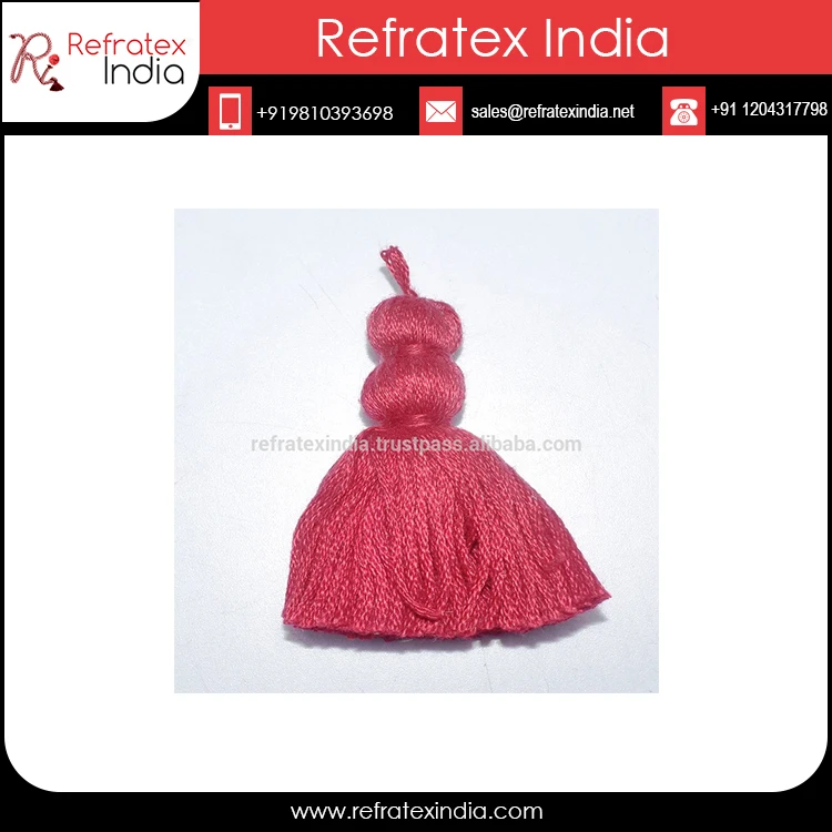 Latest Pattern tassels with braided rope for garment decorative tassels for curtains tassels for bag Bulk Supply