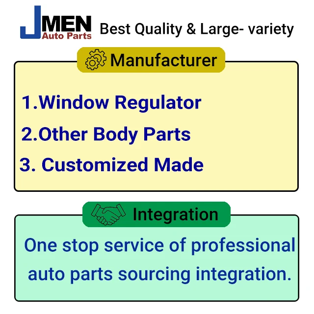  Стеклоподъемник Jmen 69801-12190 для TOYOTA COROLLA 02-08 (US SPEC.) 4D-FR с