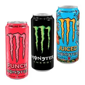 Энергетический напиток Monster 250 мл в банке для продажи
