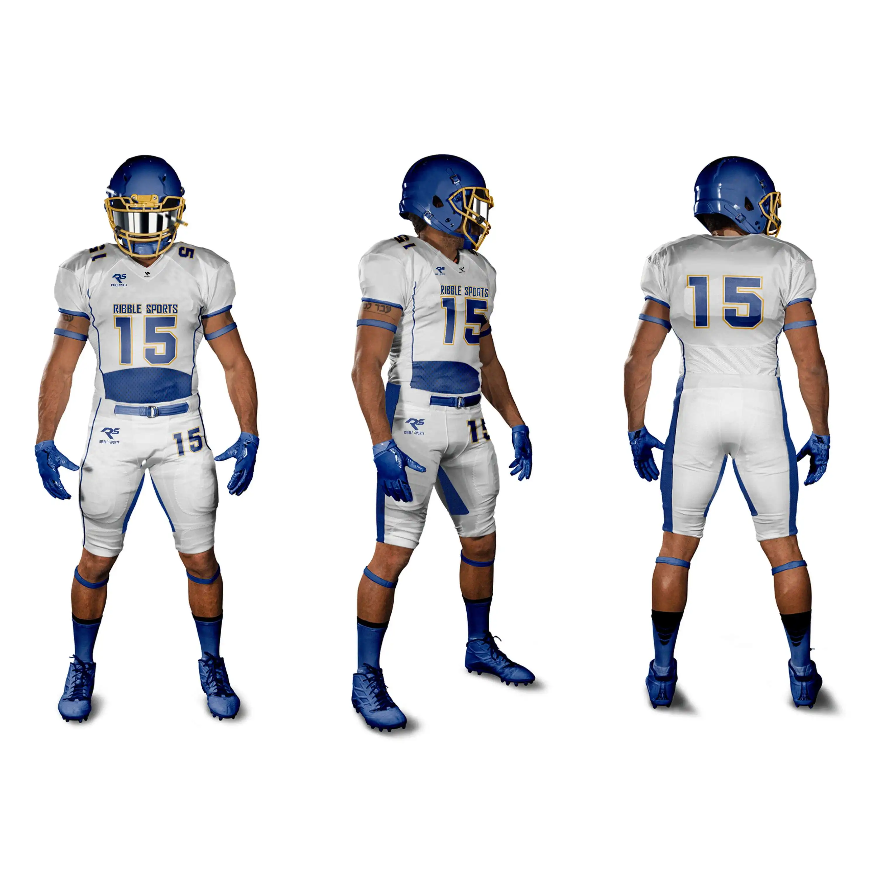 Sublimation Made Youth Custom American Football Team Uniforms, Professional Custom American Football Uniform Full Sublimated