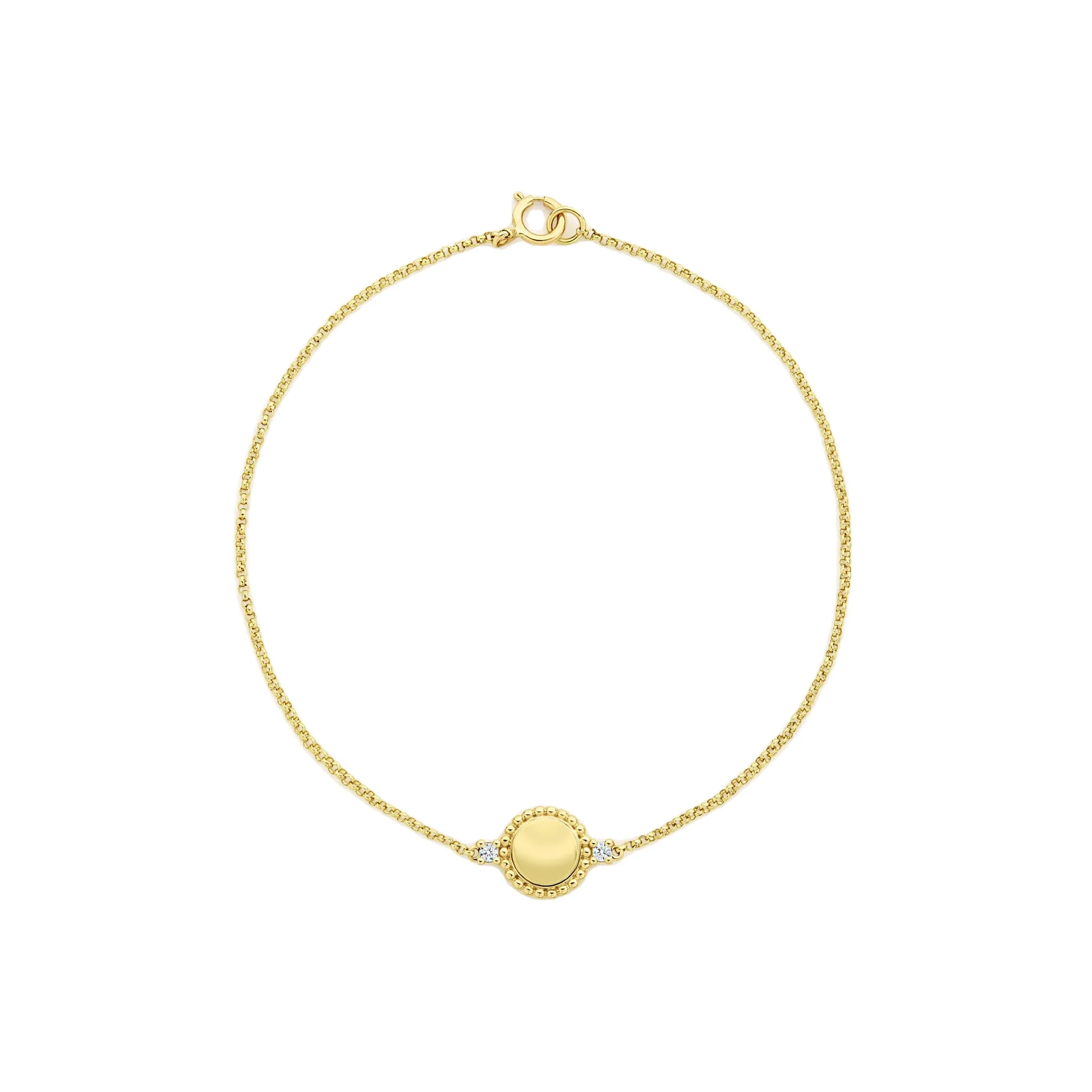 LagosJewelry 18k Real Gold Fine Jewelry Dubai Natural Diamonds Snake Gold Cuban Link Bracelet CAVIAR Beaded Luxury Brand Solid