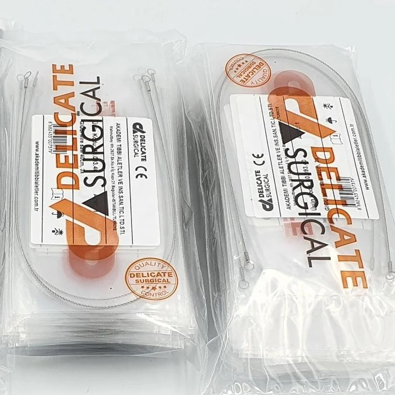 Best Order Price Gigli Wire Saw Size 30cm 40cm 50cm 60cm 70cm Orthopedic Saw Manufacturer Company Gigli Saws Bone Orthopedic