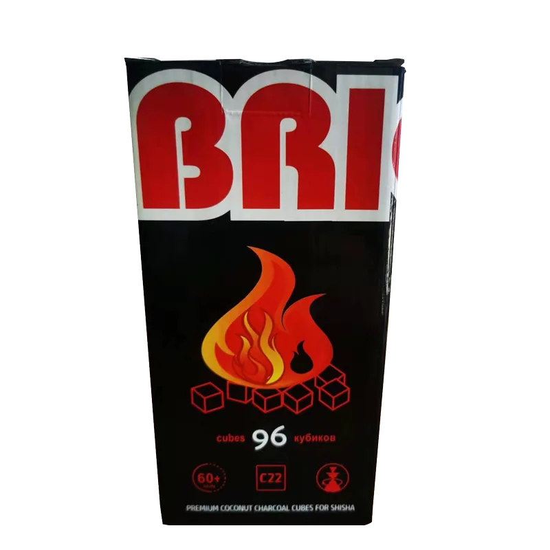 
Best selling products on ali baba low price Coconut Shell cube Brick charcoal shisha hex company 