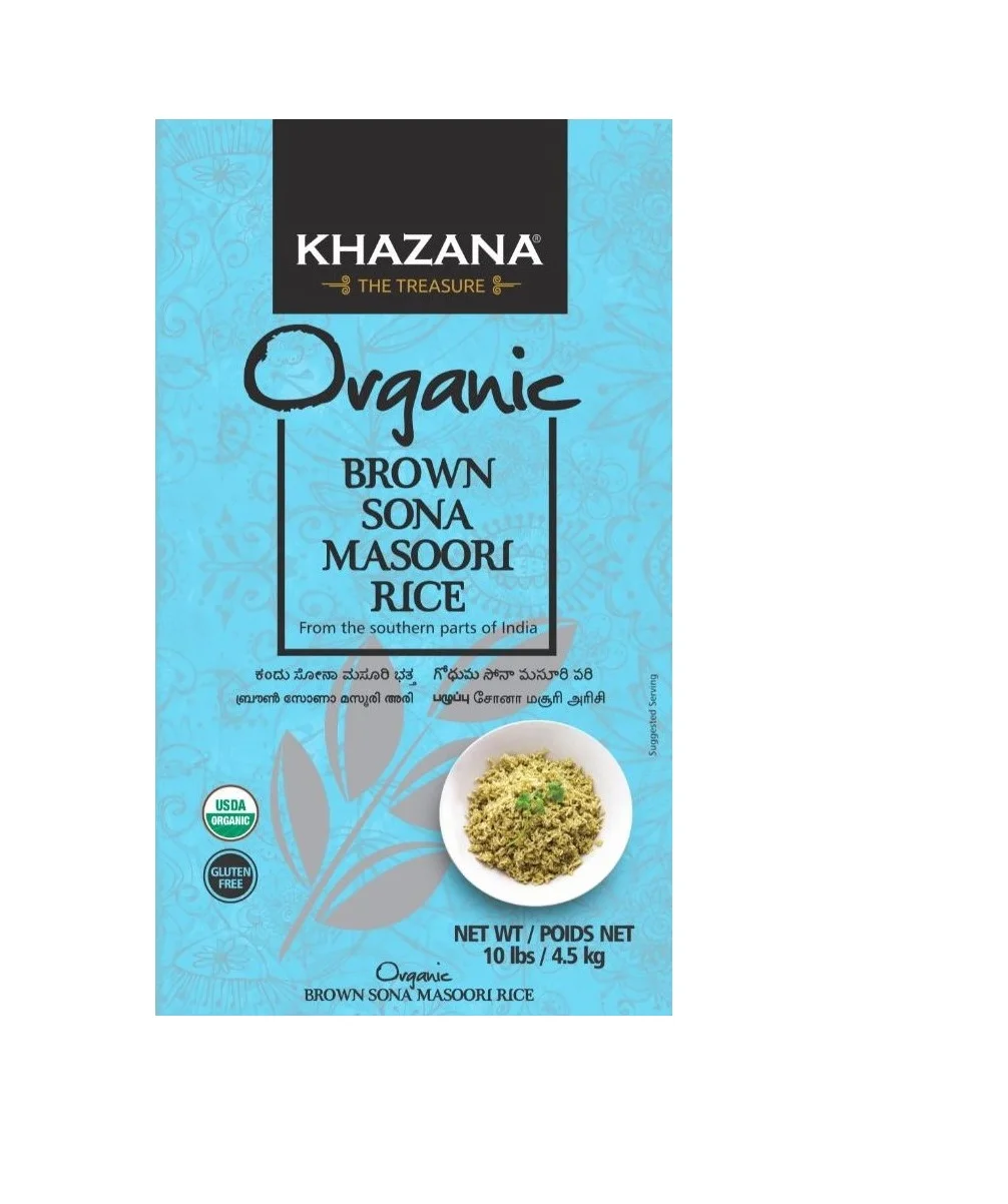 
 Японская Органическая коричневая Сона масоори 10 фунтов X 4 Премиум качество Готовая к отправке  