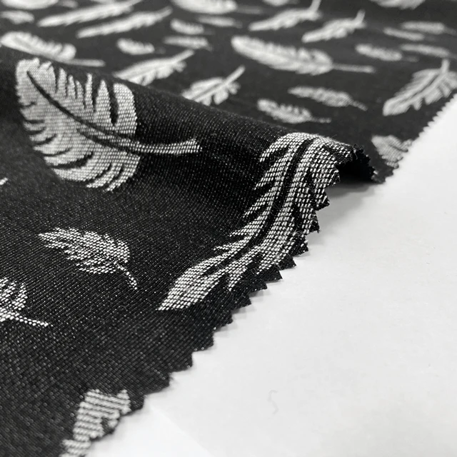 Latest Chiffon Rayon Jacquard Fabric Arabian Style Abaya Fabric Wholesale for Girls
