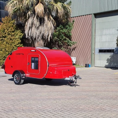 CARETTA 1500 fiberglass teardrop caravan with kitchen practical and economical