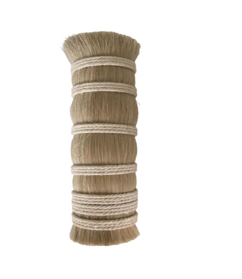 
Natural White Horse Tail and Mane Hair Mongolian Bow Horse Hair for Brush Making 