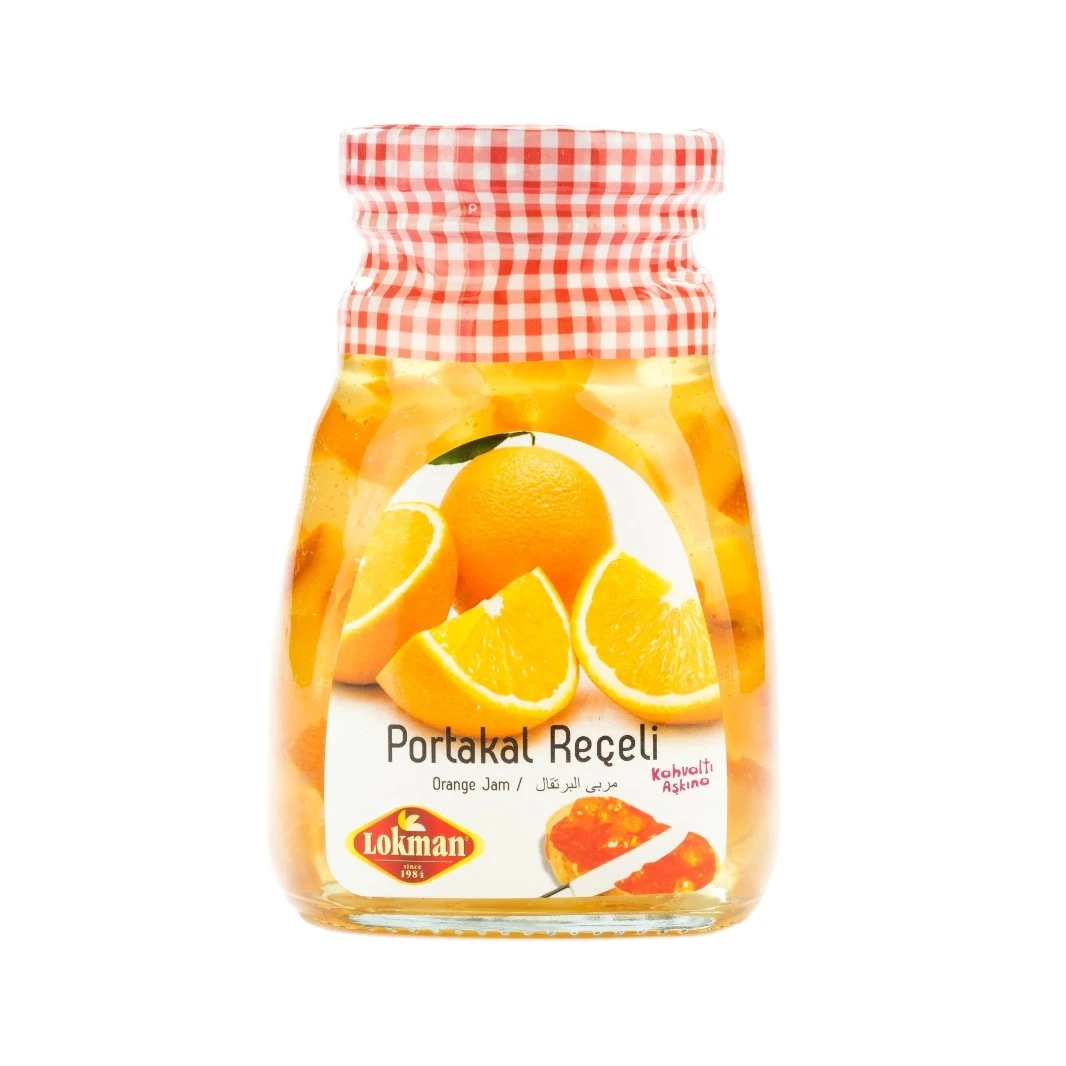 TOP QUALITY ORGANIC 1800 gr Glass Of Jar Packaging , 35% - 45% Fruit Rate Sweet Orange Jam