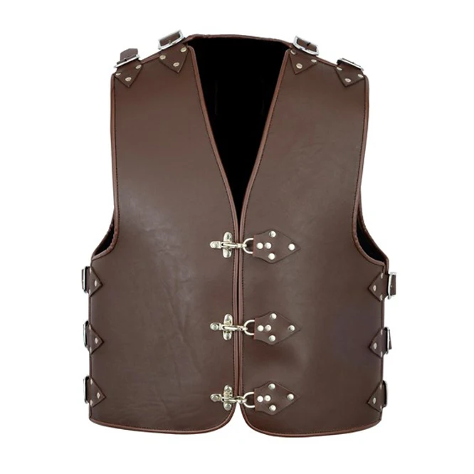 
Motorcycle Wear Long Lasting Leather Vest For Bikers 