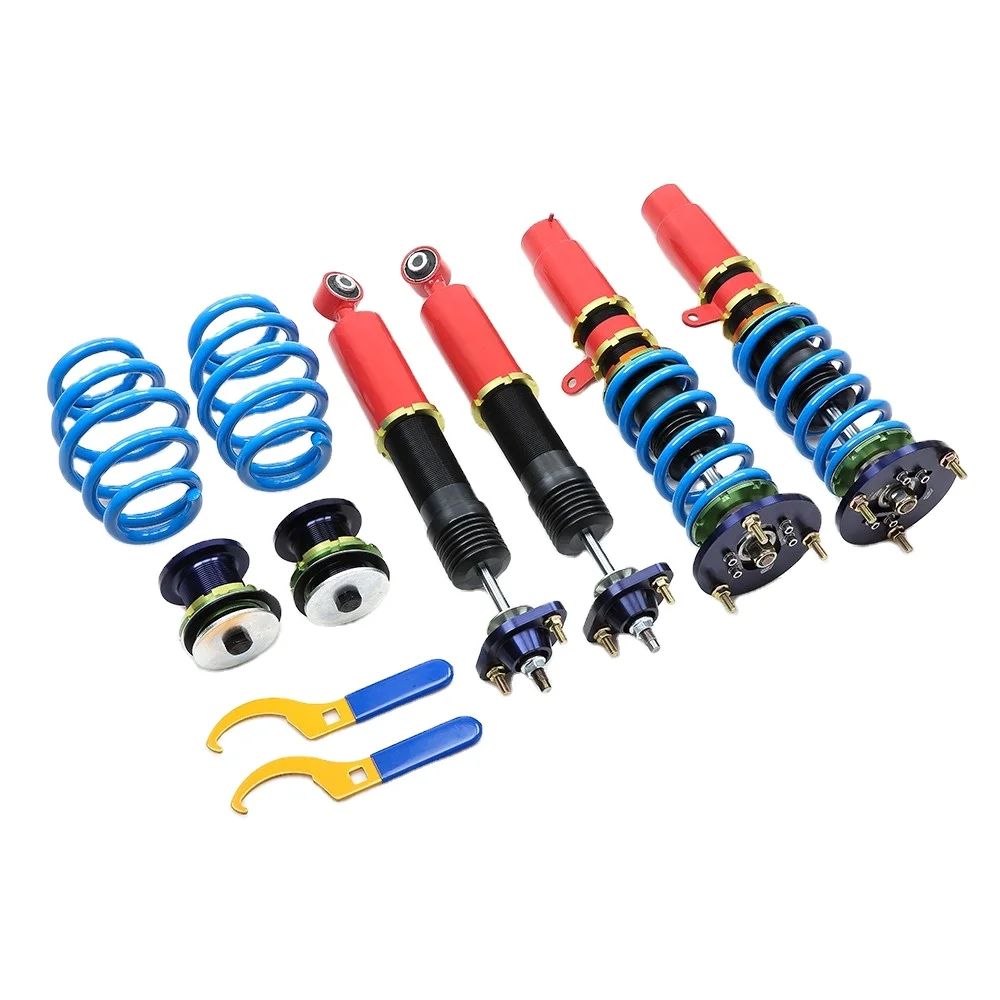 Height Adjustable Shock Absorbers Coilover Shocks Tuning Shocks Strut Suspension System Fit Bmw 3 Series E46 320I 323I 328I m3