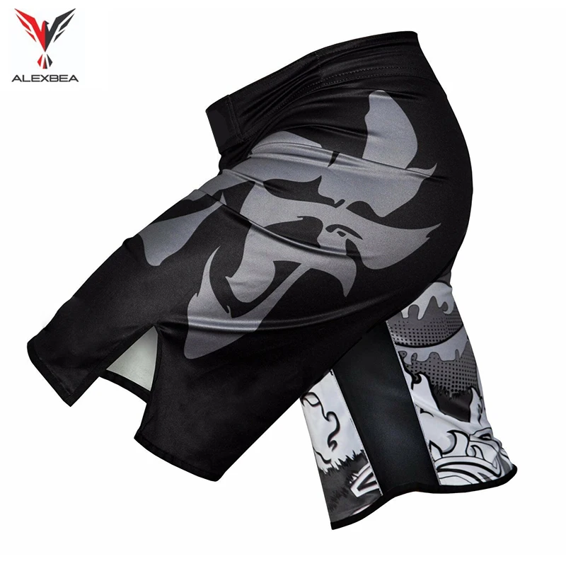 High Stretch Martial Arts Kickboxing Custom Sublimation MMA Boxing Shorts New Style Boxing Shorts
