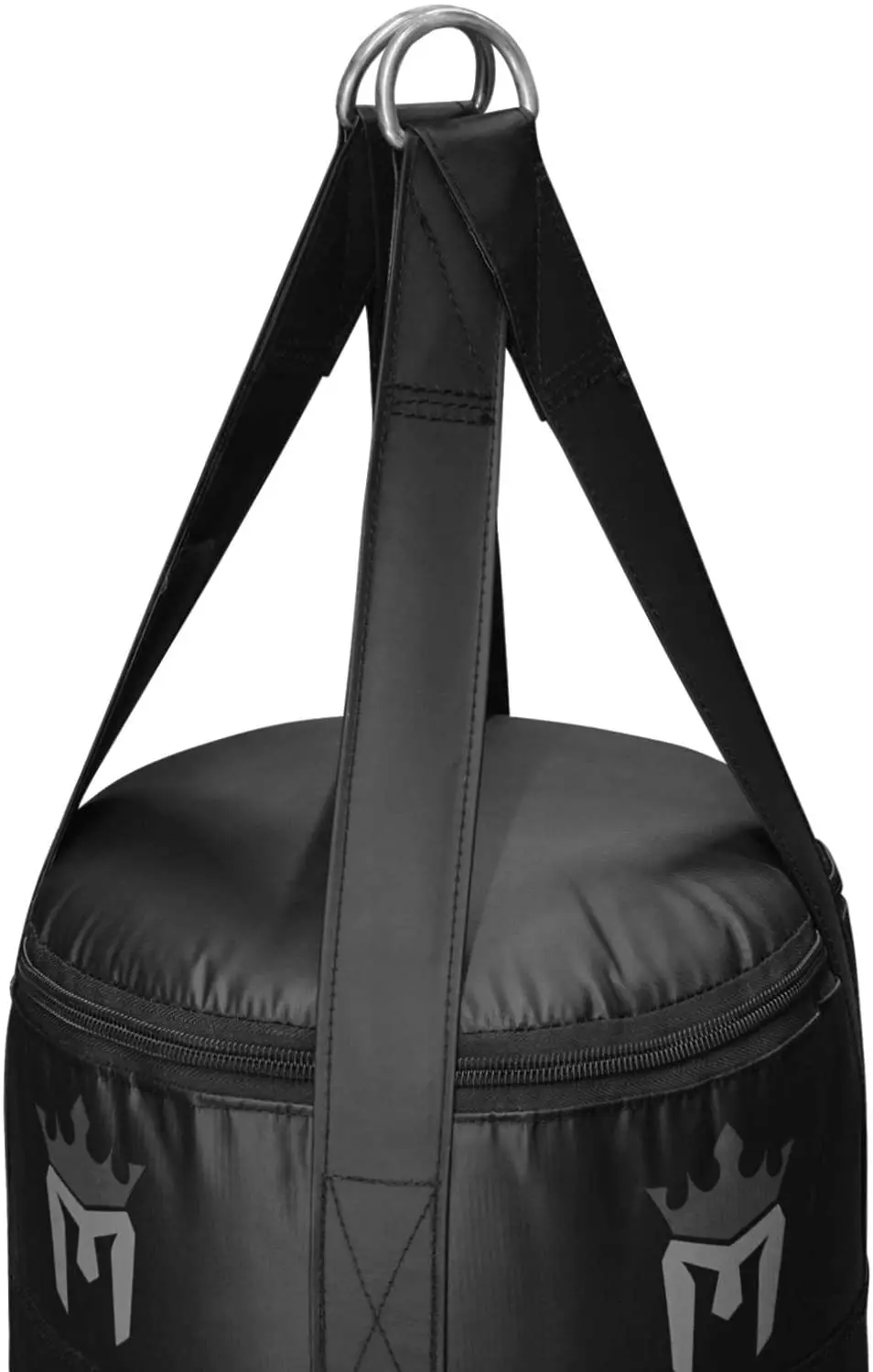 Custom Design 100lb Leather and PU Heavy Bag for Boxing MMA & Muay Thai with Custom Logo and Colors for Punching