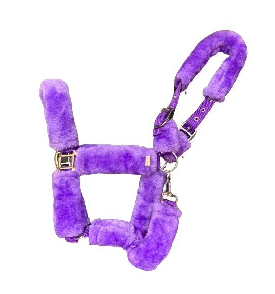 Блестящий воротник из искусственного меха Платиновый наездник