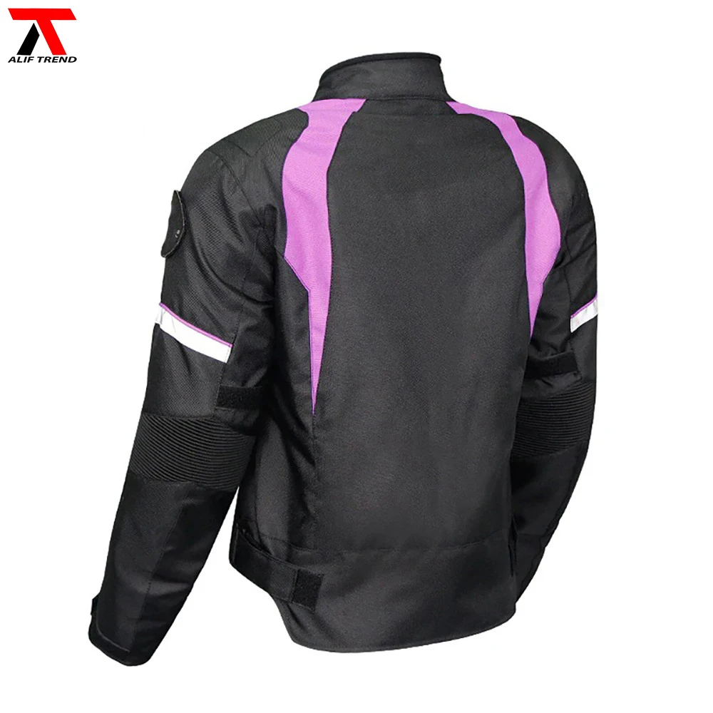 Motorcycle Women Waterproof Jacket Moto Warm Reflective Winter Touring Motorbike Gear Racing Cordura Jackets