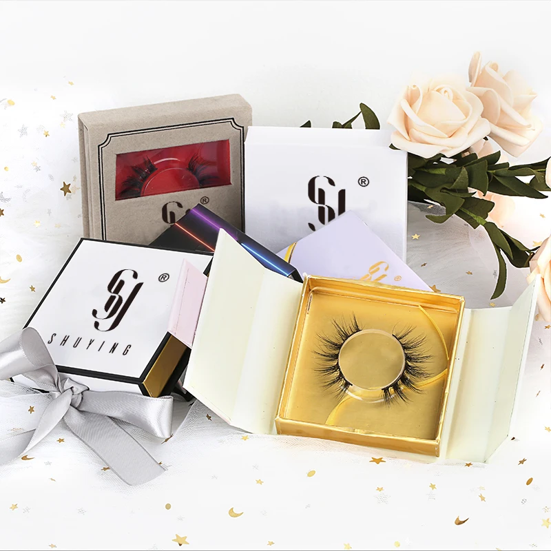 Eyelash Factory Wholesale Price Custom Box Eyelashes Make Your Own Brand Custom Lash Packaging with You