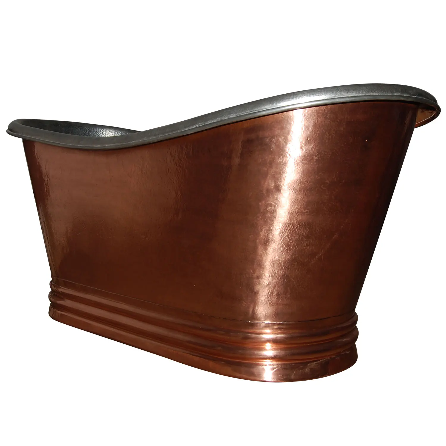 Tall Standing Copper Bath Tub pedestal Type Hot selling Antique Copper Finishes at Cheap and Affordable wholesale price
