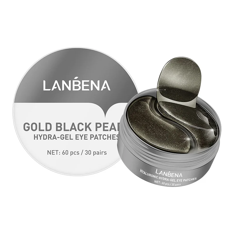 
LANBENA hydro-gel eye patch black pearl eye sheet mask patch For Eye Care 