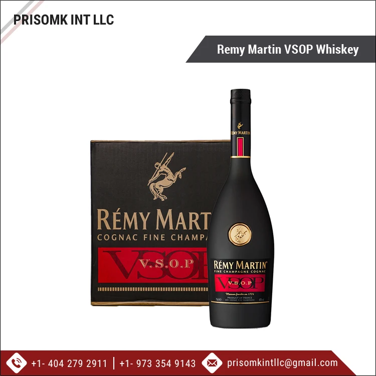 Manufacturer of Top Quality Best Alcoholic Beverage Remy Martin VSOP Single Malt Whisky at Bulk Price