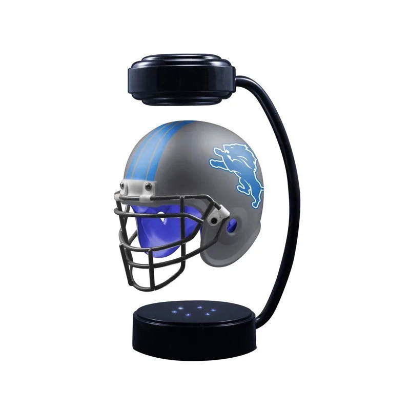 Magnetic leviation suspension creative decoration Helmet football hanging in the air Collectible gift for fan