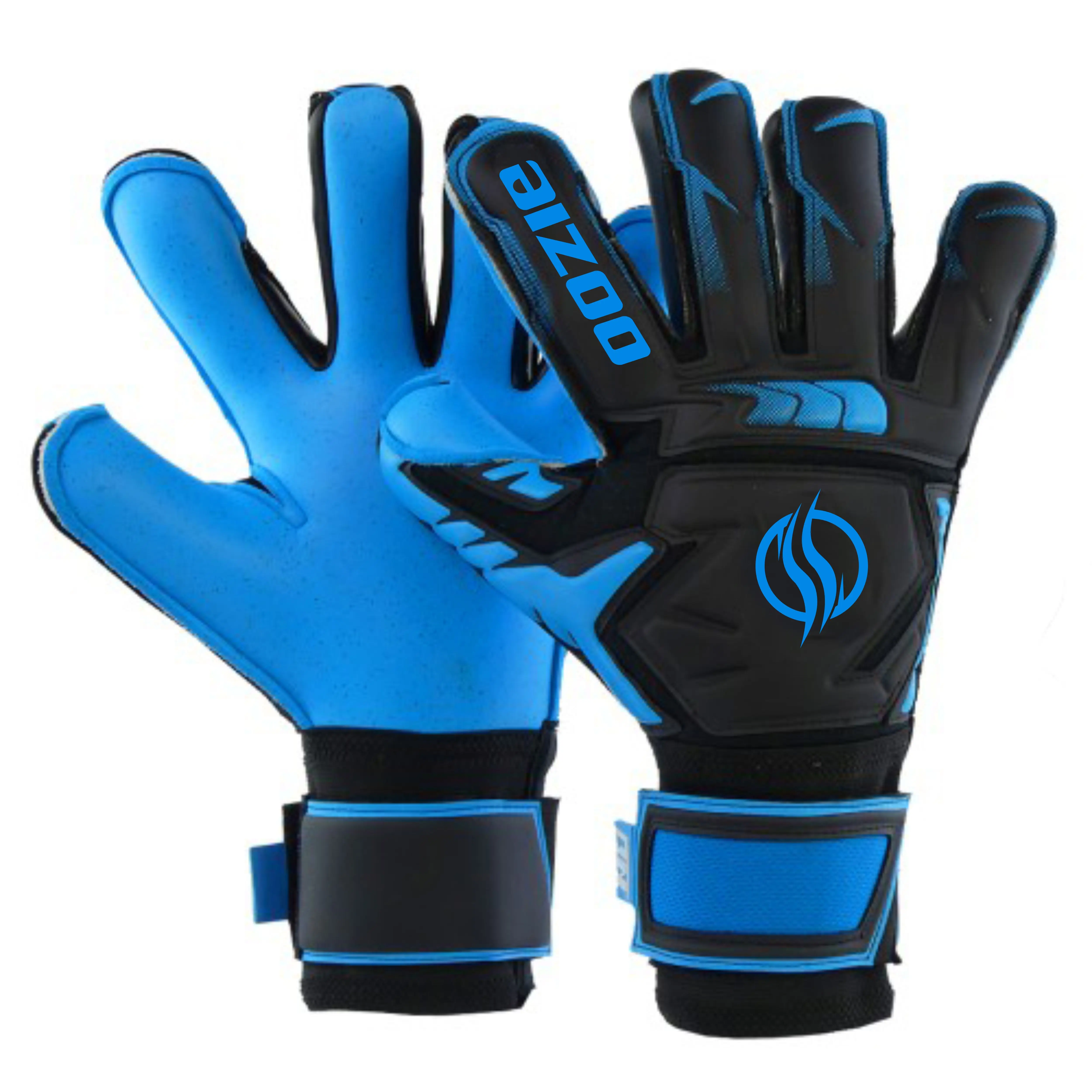 Goalkeeper gloves Made of New Basic German Latex Foam  breathable tight Fit for  player hand and easy to grip the football