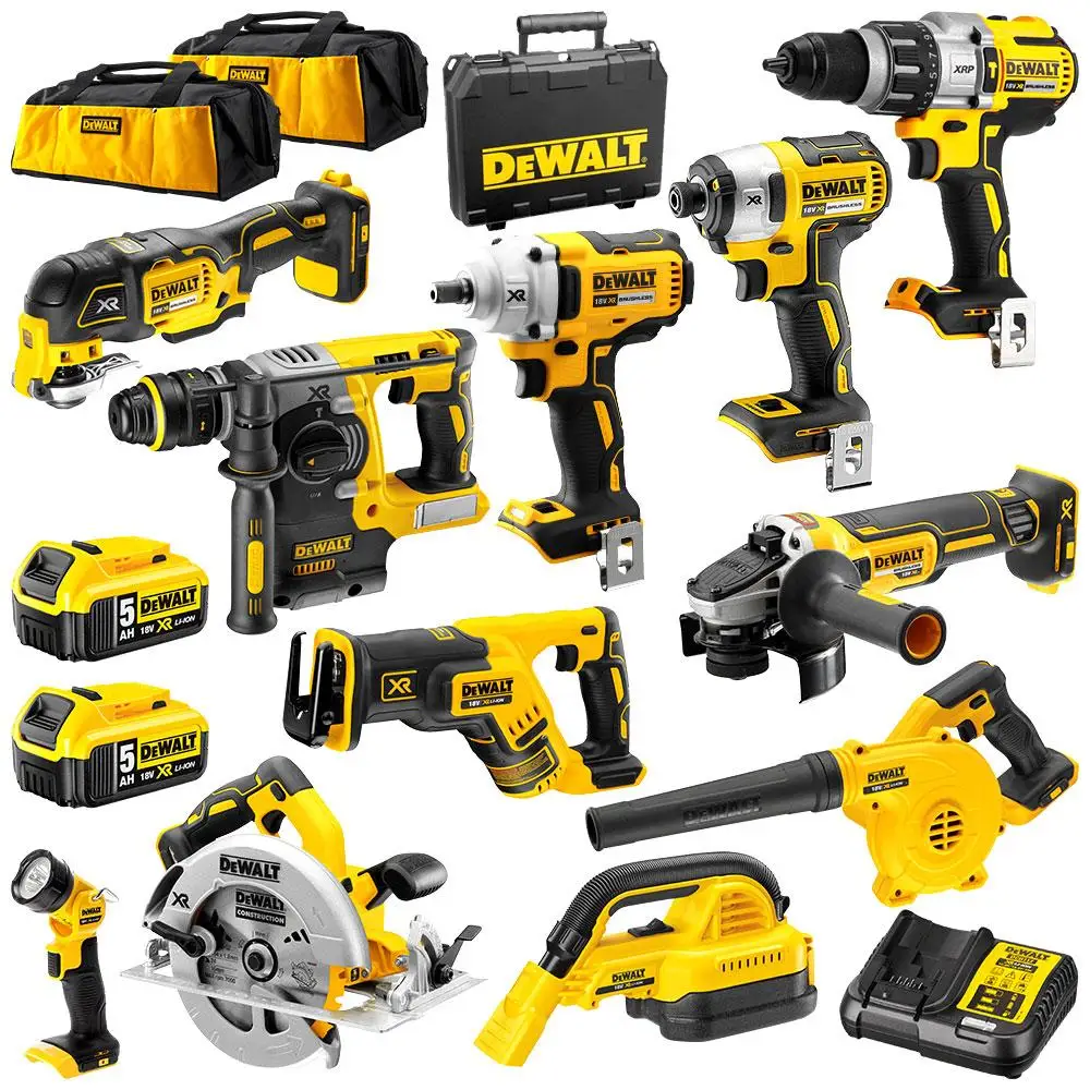 BRAND NEW DeWalts_12-v 24-Tool Lithium Ion Cordless Combos Kits with free shipping
