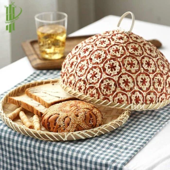 Прямая продажа от производителя экологически чистый Плетеный лоток для фруктов лотки хранения бамбуковый из Вьетнама лучший поставщик