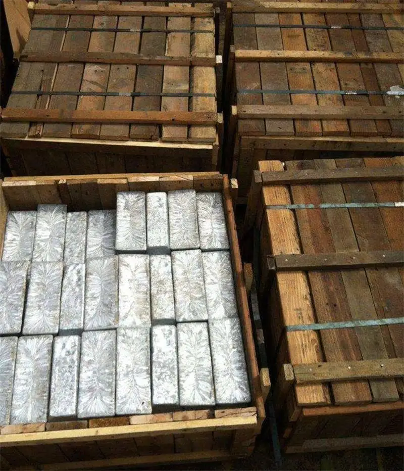 Кадмиевый слиток 99.995% CD слиток 99.995% кадмий металлический слиток