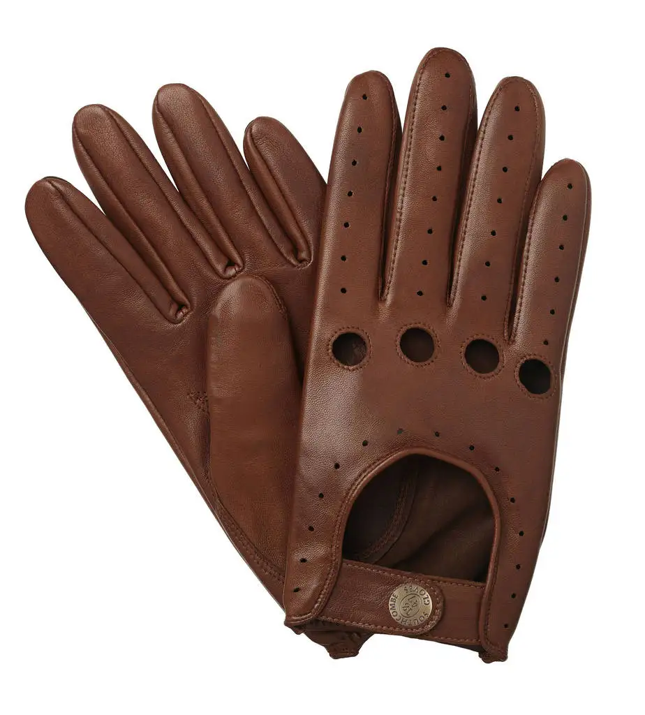 Leather Mens/ Women Car Bus Driving Gloves Classic Style fully customized wholesale