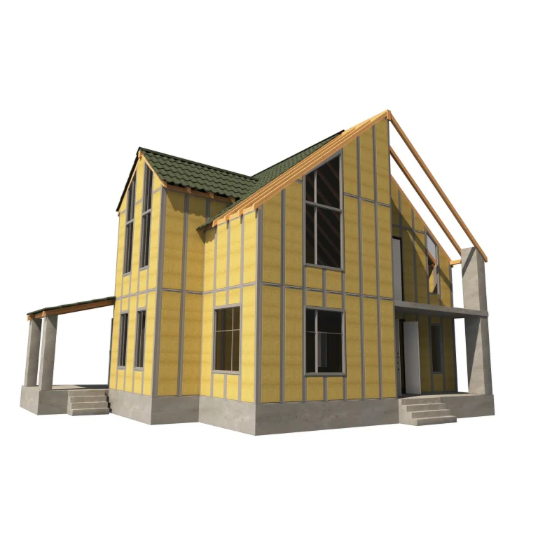 A021 - High quality low cost eco-friendly house 95 m2