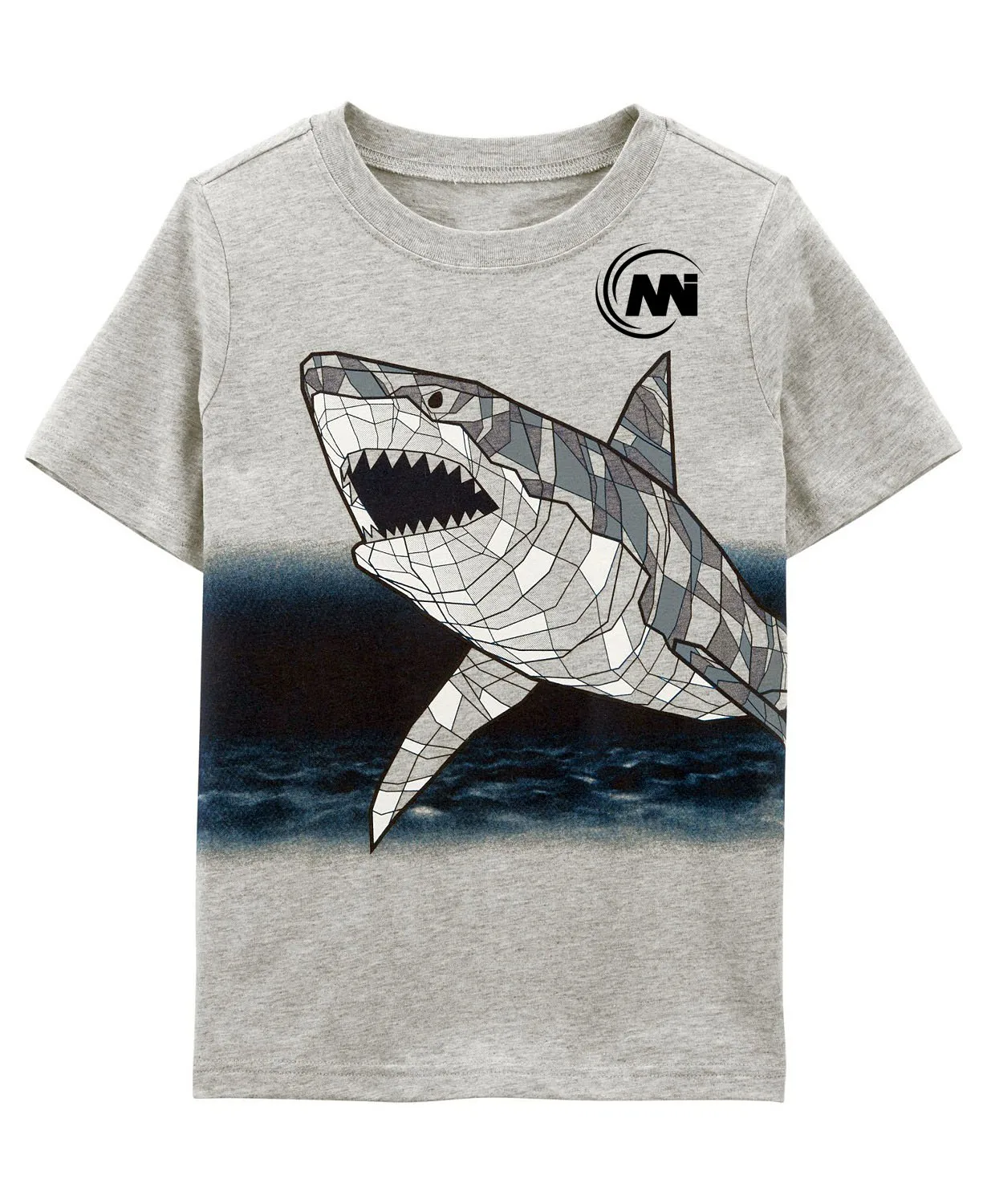 
New style 100% premium cotton screen printing school uniform custom printed kids t shirt 