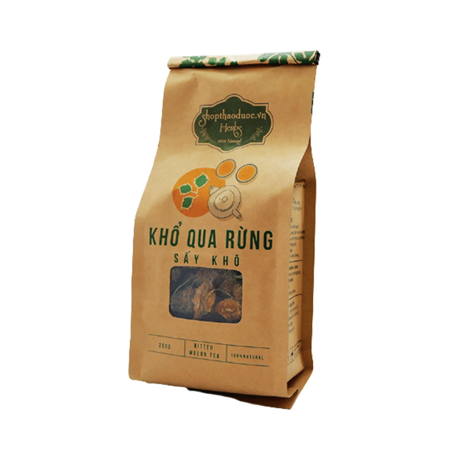 
V-Store Dried Forest Bitter Melon 250g 100% Natural Product From Viet Nam Good For Health Easy To Use 