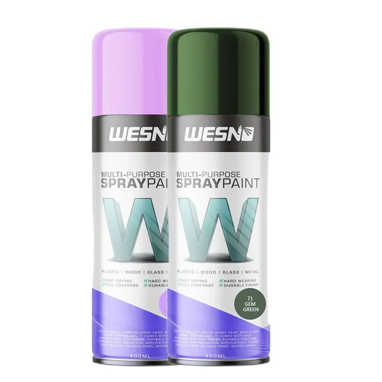 WESNO Factory Sell Reflective Spray Paint Aerosol Spray Paint For Car Painting