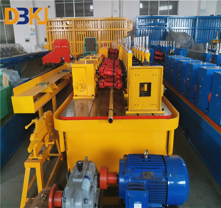 Customized High Frequency China manufacturer ERW steel tube making machine