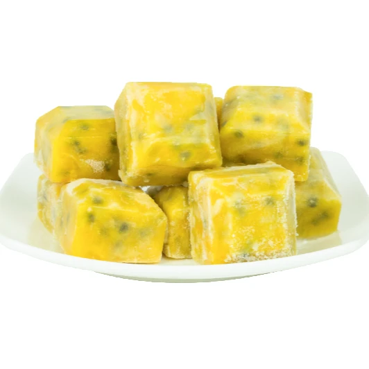 2022 Best Frozen passion fruit - Passion fruit  Cubes Diced -100% passion fruit puree from VietNam with LC/TT at sight