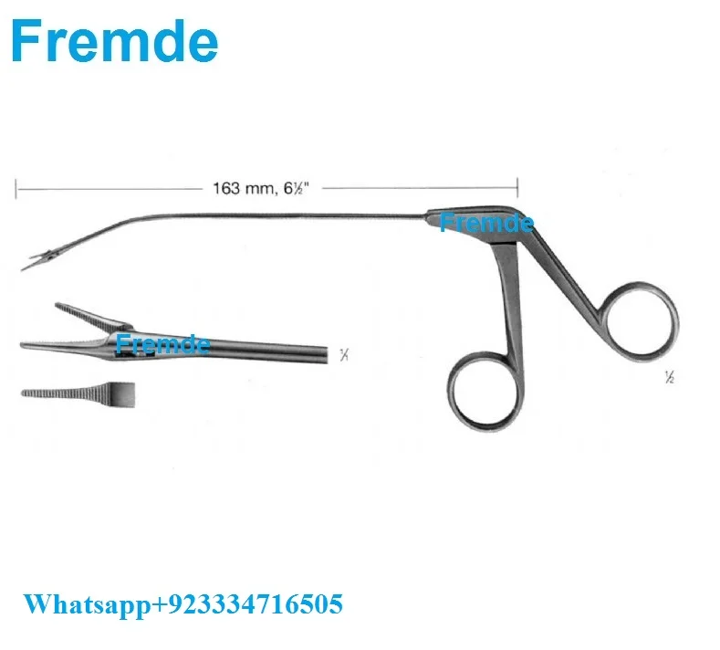 FOREIGN BODY FORCEPS, 163mm Shaft Length