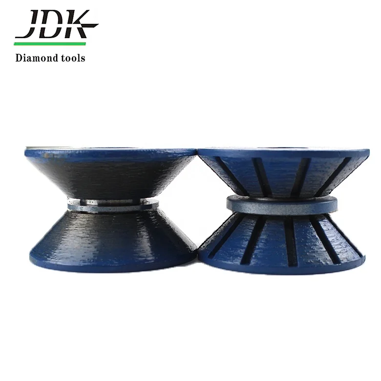 Hot selling JDK Granite Profile Bit Profiling wheel beveled Diamond Router Bits