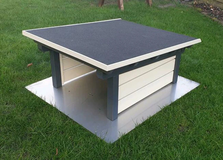 
Outdoor Garden Garage Wooden Robot Mower Shelter Wooden Carports for Sale 
