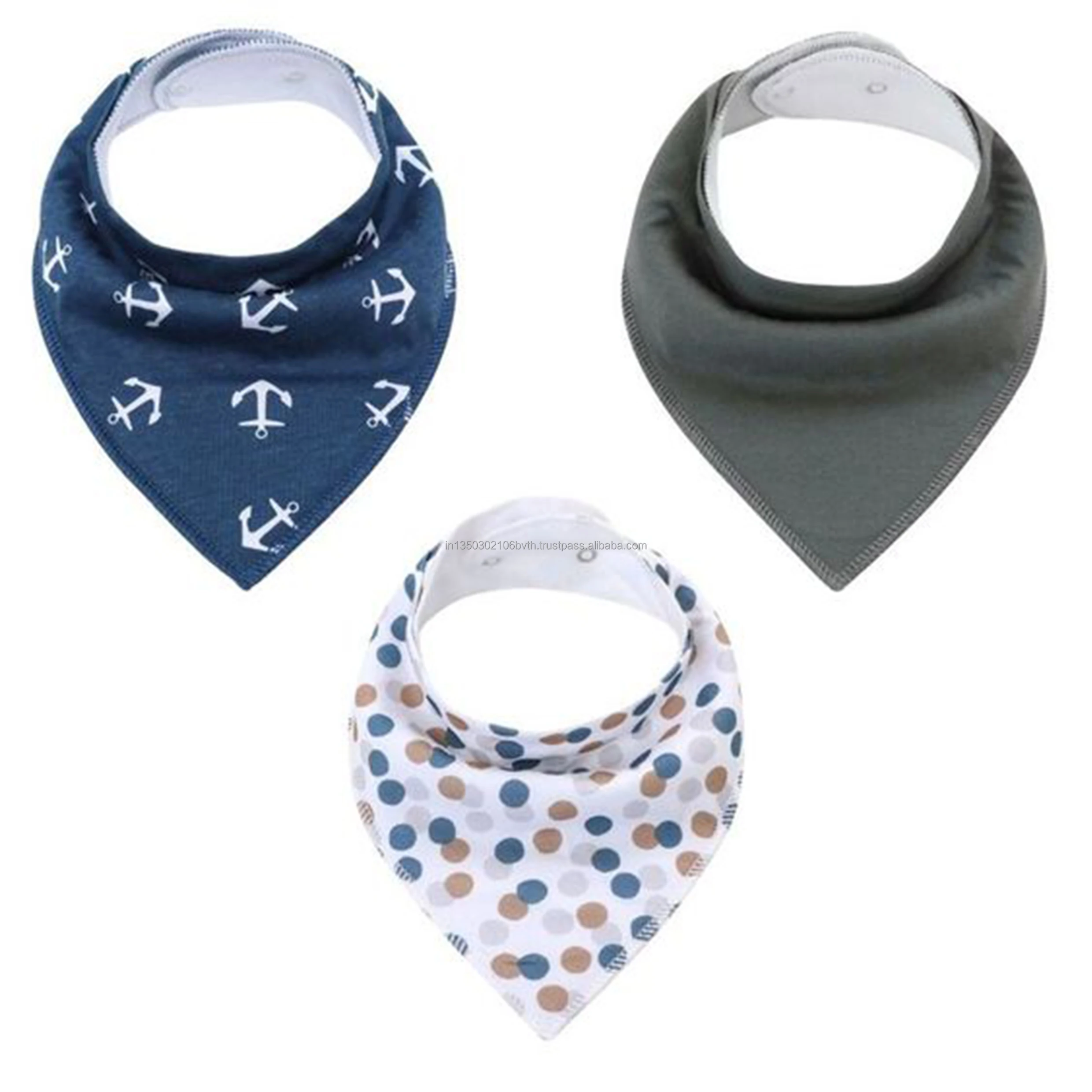 
Hot sell promotion soft bandana baby bibs at competitive price 